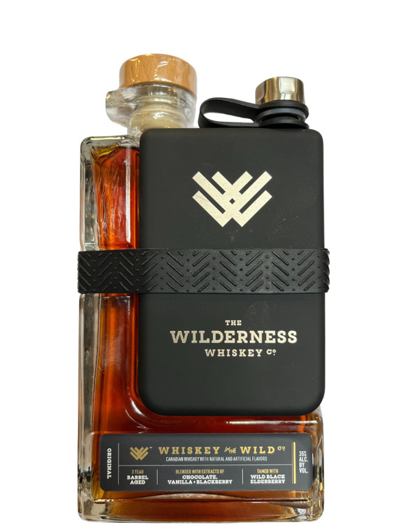 Wilderness Whiskey Co Whiskey In The Wild w/ Flask 750mL