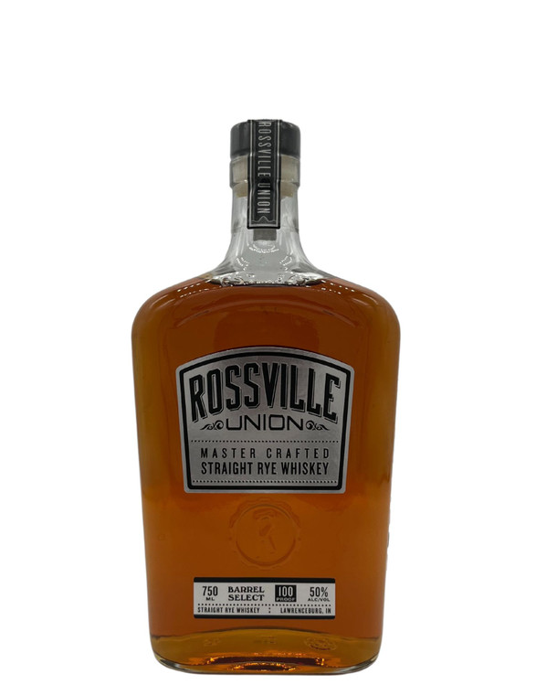 Rossville Union PPLD Barrel Select Rye 750mL - Savory