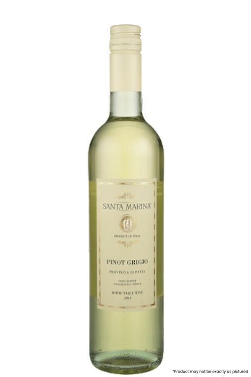 Type: White Wine

Varietal: Pinot Grigio

Region: Veneto

Country: Italy

Size: 750ml

ABV: 12%




Notes: 

Pale yellow in color, and contains aromas of citrus, nectarines, and peaches, with earthy notes. A Light-bodied palate with a medium amount of acidity, and a short finish.