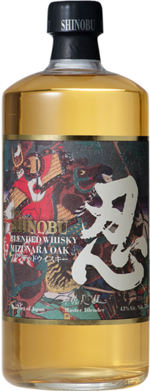 Shinobu Blended Mizunara Oak Japanese Whisky