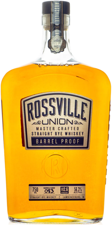 Rossville Union Bottled In Bond PPLD Single Barrel Rye 750ml