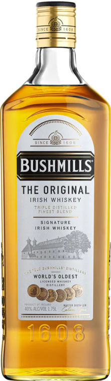 Bushmills Irish Whiskey 1.75L