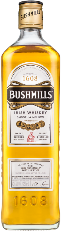 Bushmills Irish Whiskey 750ml