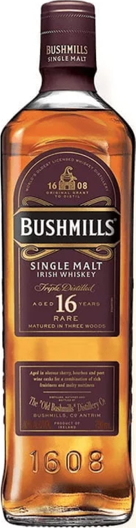 Bushmills Malt Irish Whiskey 16yr 750ml