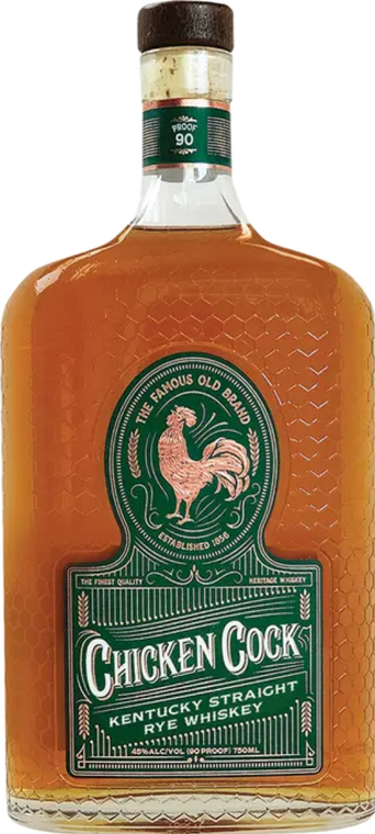 Chicken Cock Rye Whiskey 750ml