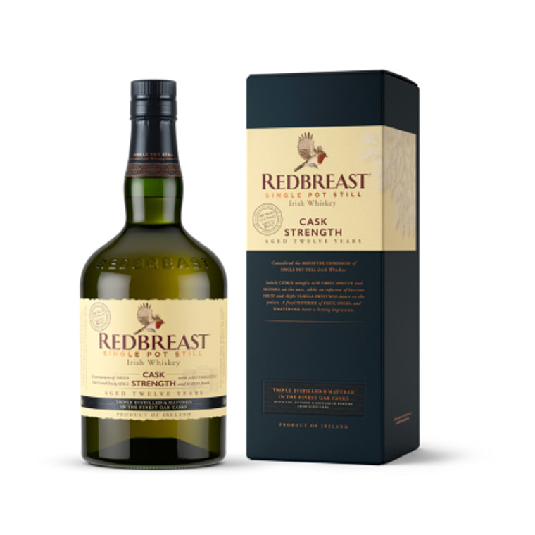 REDBREAST 12 YEAR OLD CASK STRENGTH 750ml