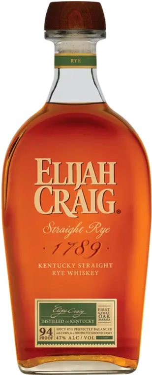 Elijah Craig Rye 750ml