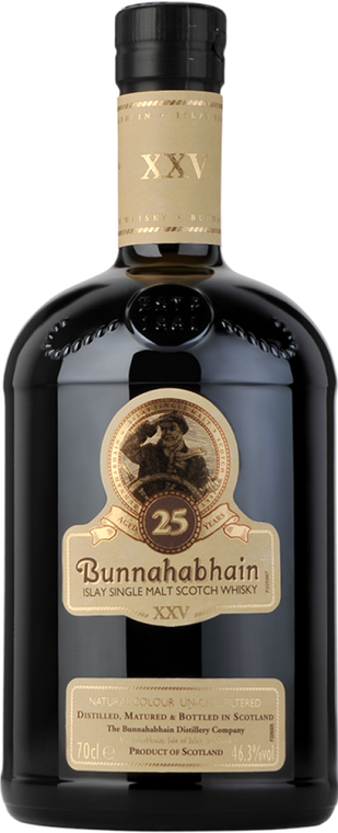 Bunnahabhain 25YR Single Malt Scotch 750ml