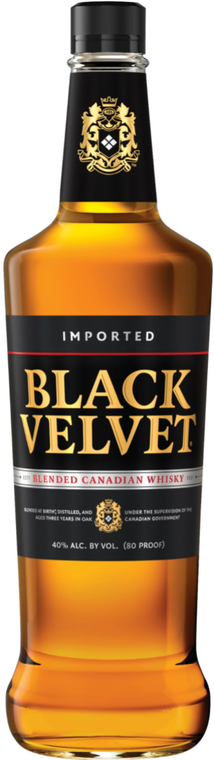 Black Velvet Whisky 750ml