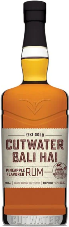 Cutwater Rum 750ml - Tiki Gold Pineapple