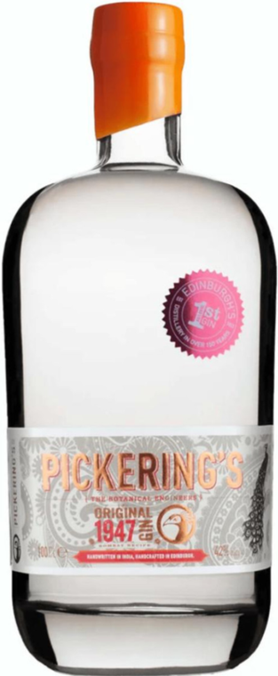 Pickerings London Dry Gin 750ml