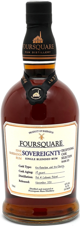 Foursquare Sovereignty 14YR Rum 750ml