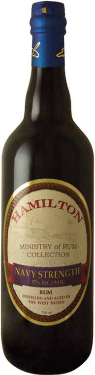 Hamilton Navy Strength Rum 750ml