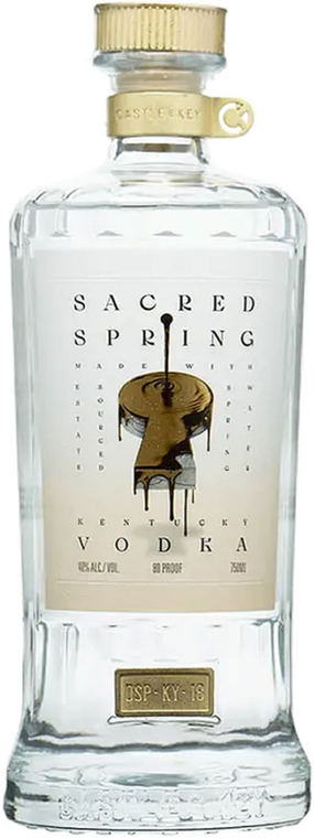 Castle & Key Sacred Spring Vodka 750ml