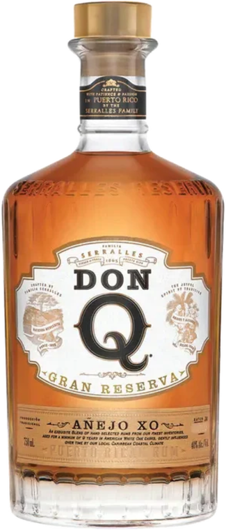 Don Q Gran Reserva Anejo XO Rum 750ml