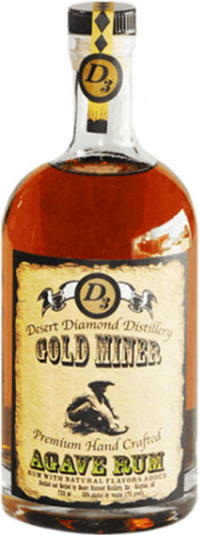 Gold Miner Agave Rum 750ml