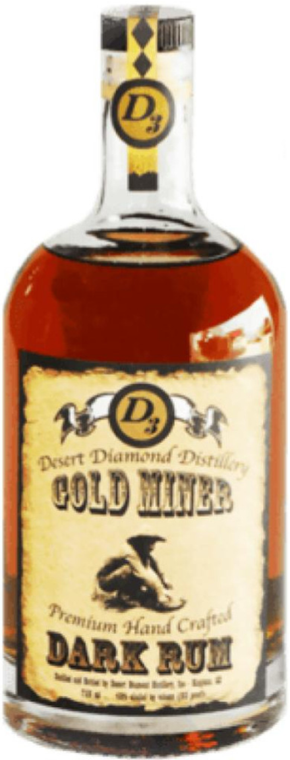 Gold Miner Dark Rum 750ml
