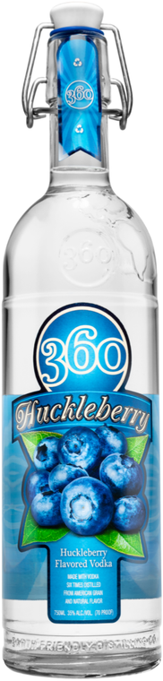 360 Vodka Huckleberry 750ml