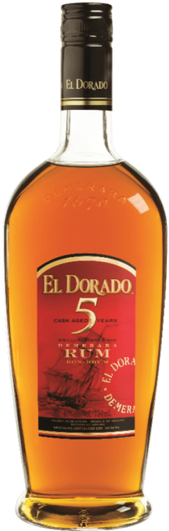 El Dorado Rum 5 Year 750ml