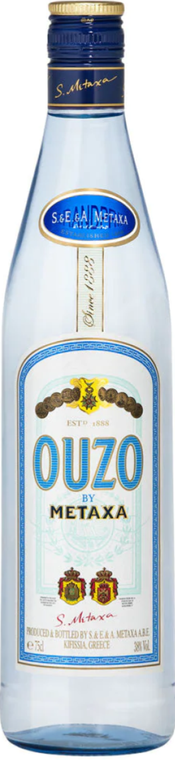 Ouzo by Metaxa Greek Liqueur 750ml