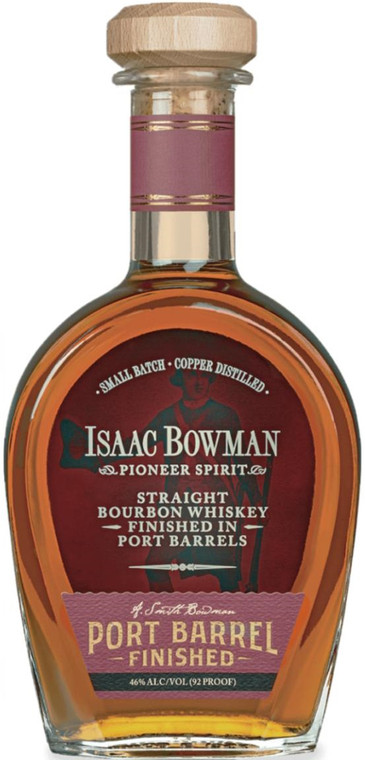 Issac Bowman Port Barrel Finished Bourbon 750ml