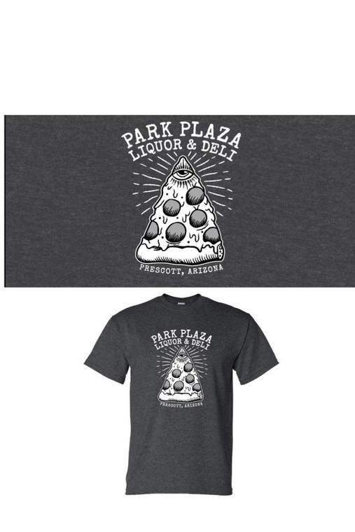 Park Plaza T-Shirt Pizza Illuminati Large