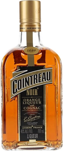 Bouteille de Cointreau Noir, liqueur d'orange avec Cognac Rémy Martin, 70 cl  - Enchères Luxembourg