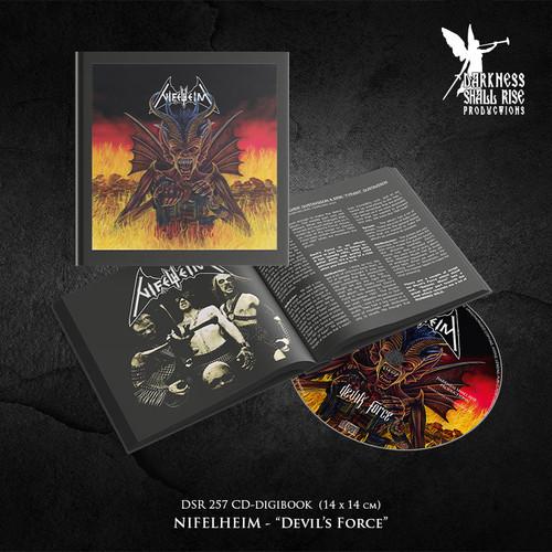 Nifelheim (SWE) - Devil's Force - Hardcover digibook CD