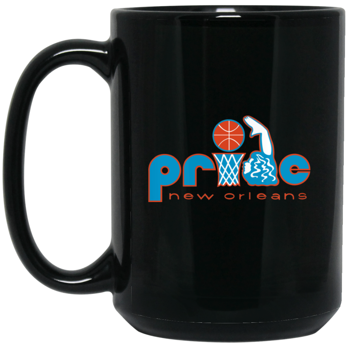 x WBL Drink Mug Black Ceramic 15 oz. Women's Pro Basketball Team