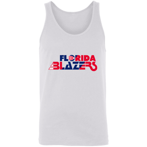 Florida Blazers Tank Top WFL Football Team color White Florida Blazers Tank Top WFL Football Team color White