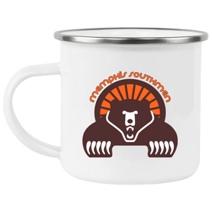 Memphis Southmen Camping Mug 12 oz. Enamel | WFL Football Team Memphis Southmen Camping Mug 12 oz. Enamel | WFL Football Team