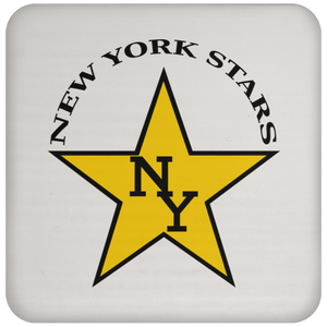 New York Stars Drink Coaster | WFL Football Team New York Stars Drink Coaster | WFL Football Team