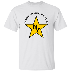 New York Stars T-shirt Classic WFL Football Team color White New York Stars T-shirt Classic WFL Football Team color White