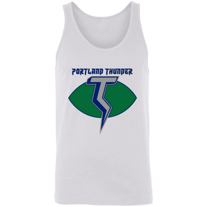 Portland Thunder Tank Top WFL Football Team color White Portland Thunder Tank Top WFL Football Team color White
