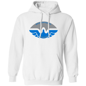 San Antonio Wings Hoodie Pullover Classic WFL Football Team color White San Antonio Wings Hoodie Pullover Classic WFL Football Team color White