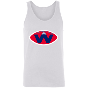 Washington Ambassadors Tank Top WFL Football Team color White Washington Ambassadors Tank Top WFL Football Team color White