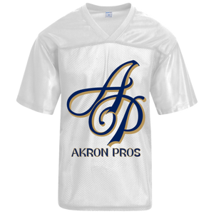 Akron Pros Replica Mesh Jersey NFL Football Team color White Akron Pros Replica Mesh Jersey NFL Football Team color White