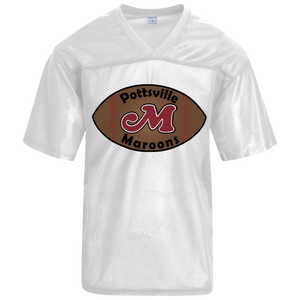 Pottsville Maroons Replica Mesh Jersey NFL Football Team color White Pottsville Maroons Replica Mesh Jersey NFL Football Team color White