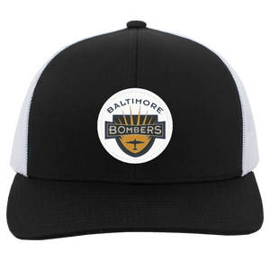Baltimore Bombers Trucker Cap Snapback NFL Football Team Headwear color Black/White Baltimore Bombers Trucker Cap Snapback NFL Football Team Headwear color Black/White
