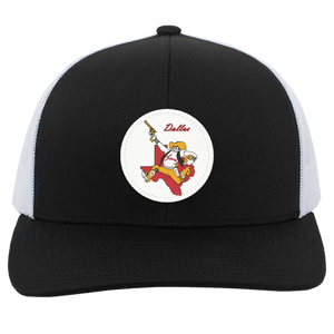 Dallas Texans Trucker Cap Snapback NFL Football Team Headwear color Black/White Dallas Texans Trucker Cap Snapback NFL Football Team Headwear color Black/White