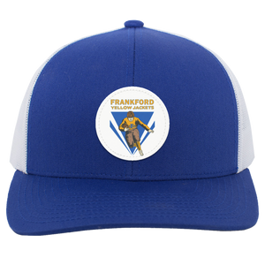 Frankford Yellow Jackets Trucker Cap Snapback NFL Football Team Headwear color Royal Blue/White Frankford Yellow Jackets Trucker Cap Snapback NFL Football Team Headwear color Royal Blue/White