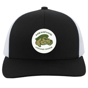 Memphis Hound Dogs Trucker Cap Snapback NFL Football Team Headwear color Black/White Memphis Hound Dogs Trucker Cap Snapback NFL Football Team Headwear color Black/White