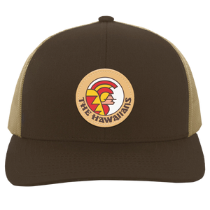 Hawaii Hawaiians Trucker Cap Snapback WFL Football Team Headwear color Brown Hawaii Hawaiians Trucker Cap Snapback WFL Football Team Headwear color Brown