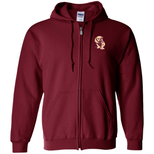 Canton Bulldogs Full Zip Hoodie NFL Football Team color Maroon Canton Bulldogs Full Zip Hoodie NFL Football Team color Maroon