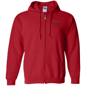 Toledo Maroons Full Zip Hoodie NFL Football Team color Red Toledo Maroons Full Zip Hoodie NFL Football Team color Red