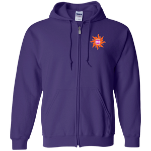 Southern California Sun Full Zip Hoodie WFL Football Team color Purple