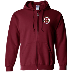 Baltimore Elites Full Zippered Hoodie Negro Leagues Baseball Team color Maroon Baltimore Elites Full Zippered Hoodie Negro Leagues Baseball Team color Maroon