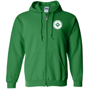 Denver White Elephants Full Zip Hoodie - Negro Leagues Baseball Team color Green