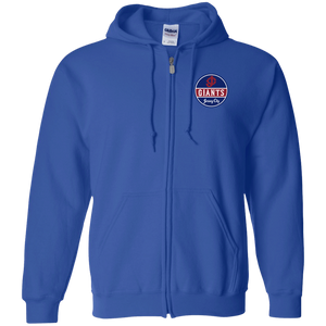 Jersey City Giants Full Zip Hoodie A1 Negro Leagues Baseball Team color Royal Blue Jersey City Giants Full Zip Hoodie A1 Negro Leagues Baseball Team color Royal Blue