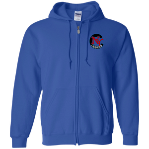 New York Cubans Full Zip Hoodie Negro Leagues Baseball Team color Royal Blue New York Cubans Full Zip Hoodie Negro Leagues Baseball Team color Royal Blue